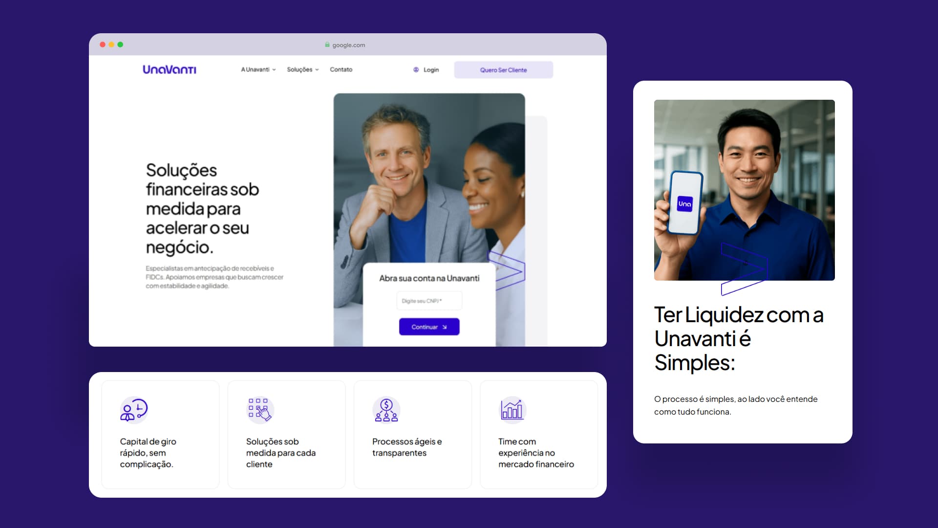 Unavanti – Site Redesign
