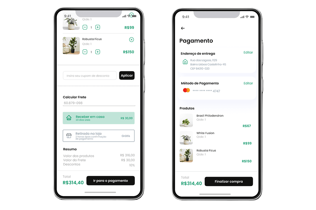 Depois dos testes de usabilidade